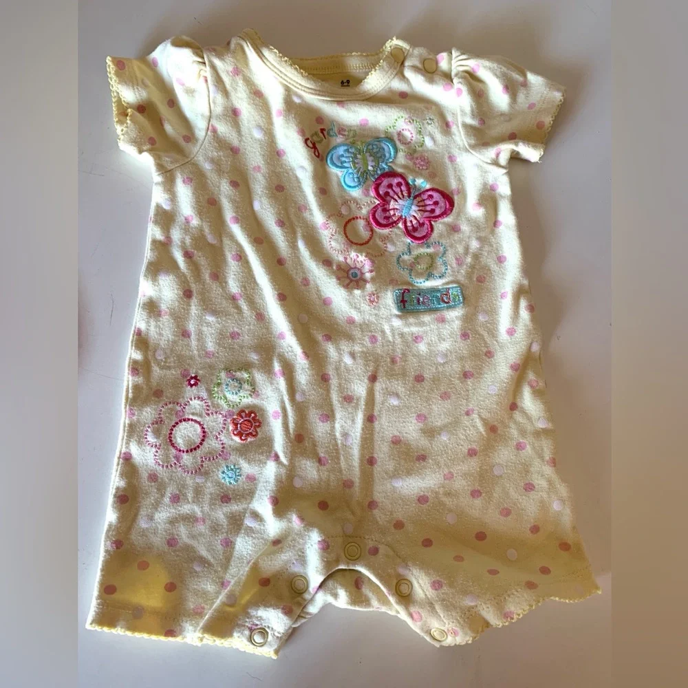 Old Navy Infant Girl Bundle of 3 Onesies